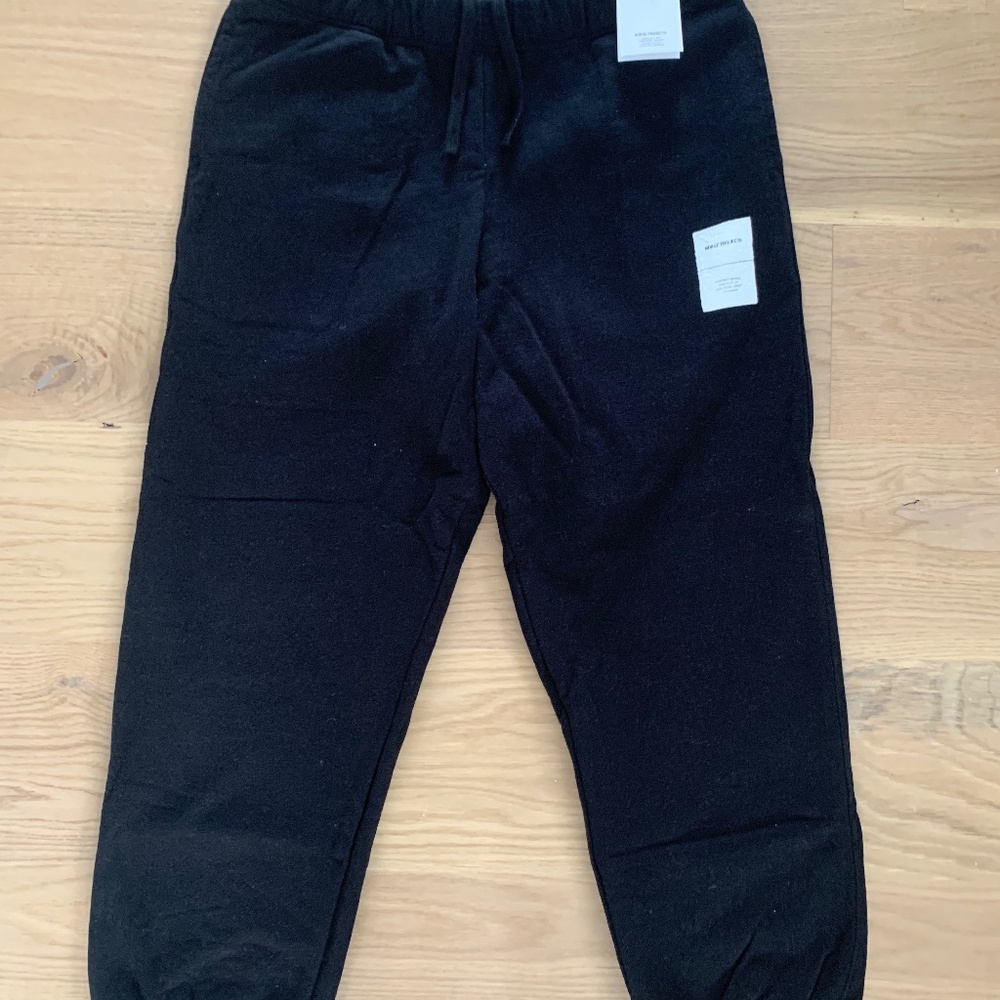 NORSE PROJECTS VANYA TAB SERIES SWEAT PANT - Black Sz: L